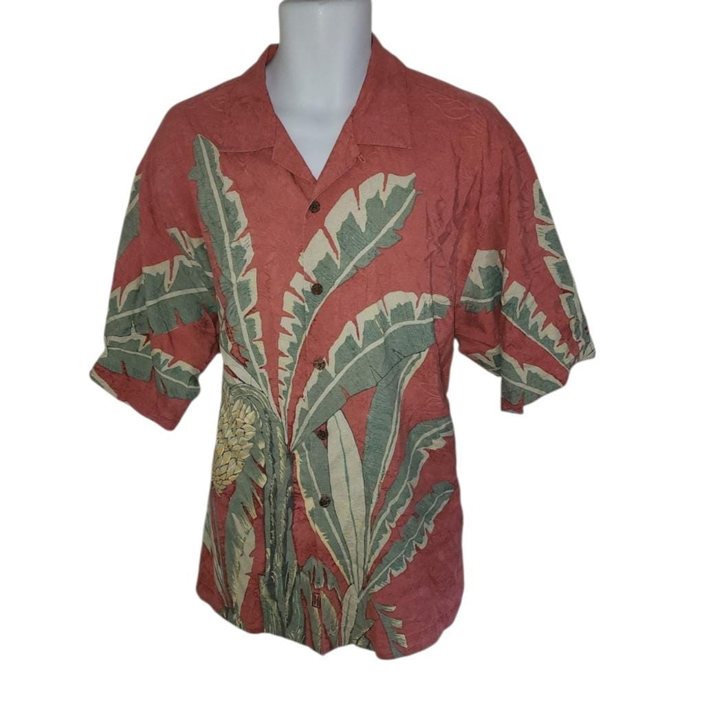 Tommy Bahama Vintage Silk Hawaiian Shirt - Etsy