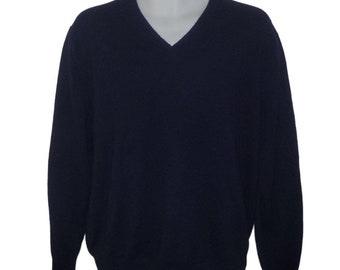 Lands' End Cashmere V Neck Sweater - Men's