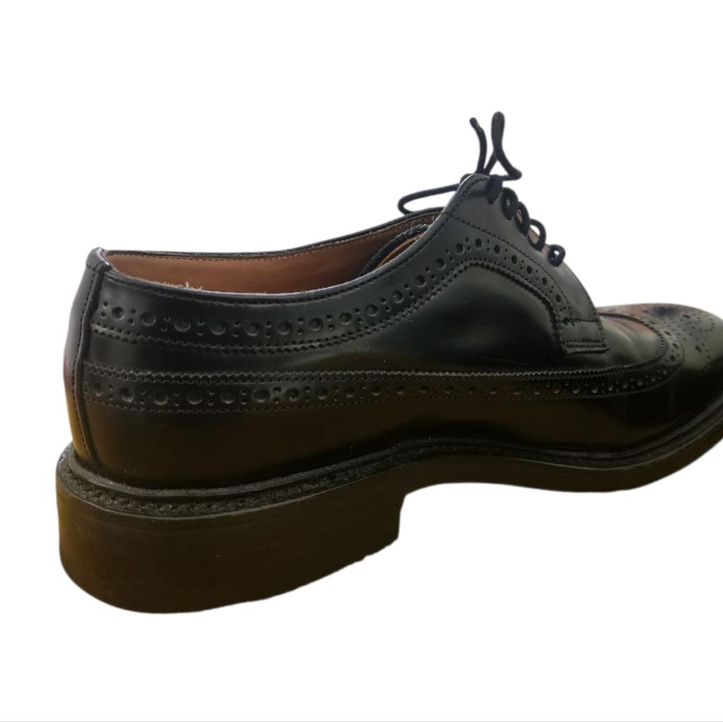 Matthew Dack Dufferin - Black Polished - Leather Sole Shoes  display picture 1