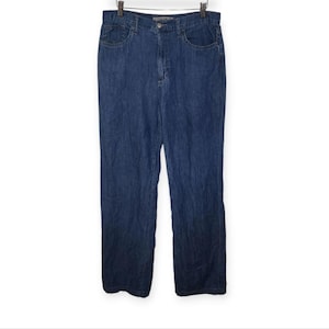 Joe's Blue Chambray High-Rise Janelle Wide Leg Jean Denim Jeans Women's image 2