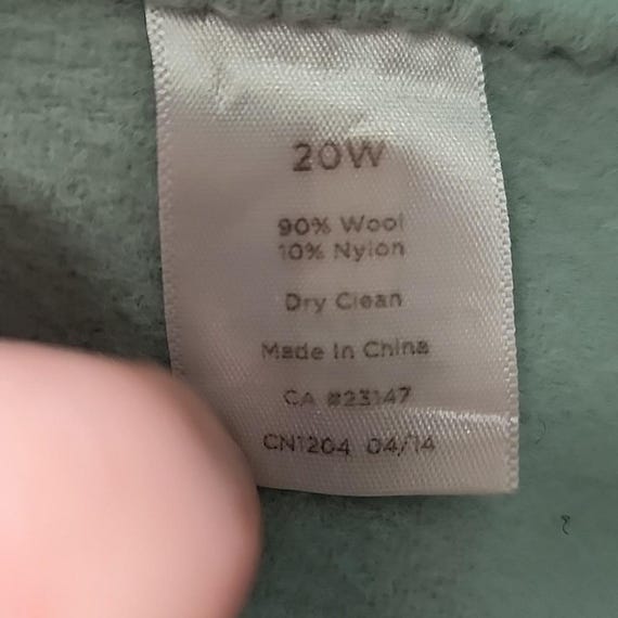 Talbots Wool Blend Double Faced Button Up Lightwe… - image 10