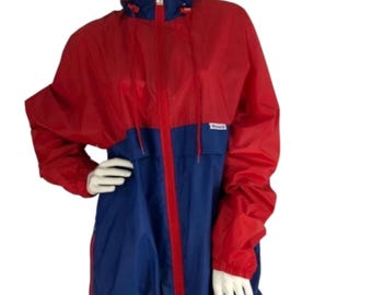 KWAY Vintage Packable Windbreaker Jacket - Unisex