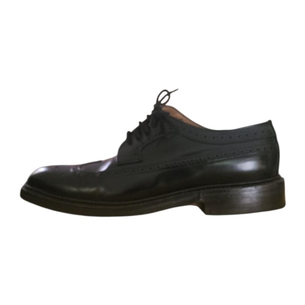 Matthew Dack Dufferin - Black Polished - Leather Sole Shoes  display picture 1