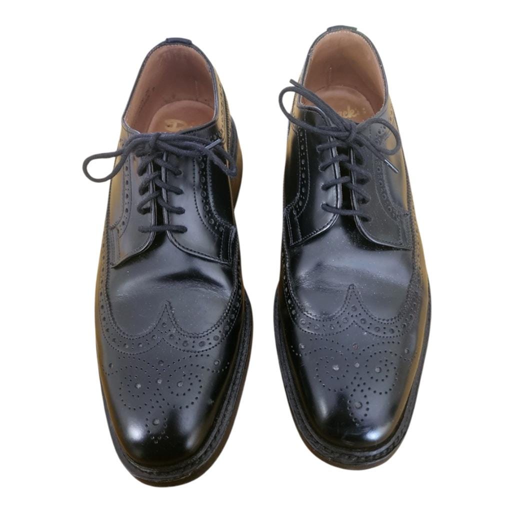 Matthew Dack Dufferin - Black Polished - Leather Sole Shoes  display picture 3