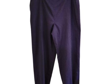Talbots Plus Wool Stretch Lined Plum Trousers - Women&#39;s