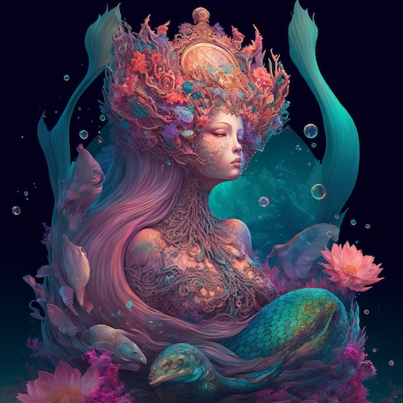 Mermaid Fantasy Art Wallpaper
