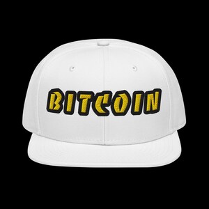 Sharp Bitcoin Snapback Hat