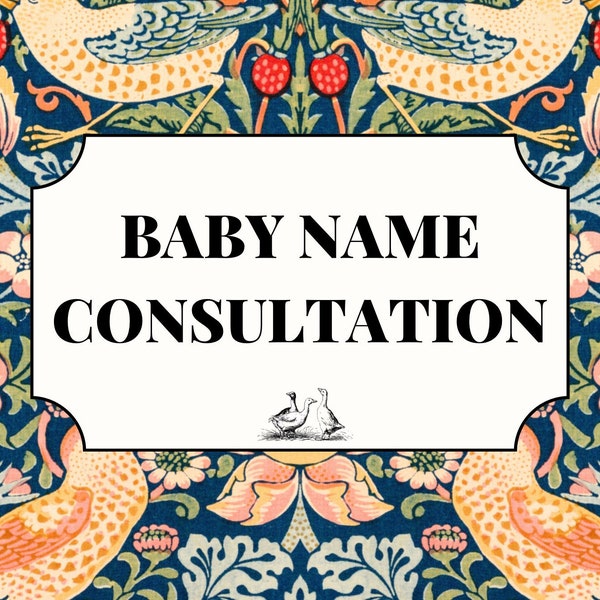 Baby Name Consultation