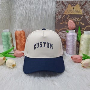 Custom Embroidered Hats, Personalized Dad Hat, Custom Text Hat, Gift For Her, Mama Hats, Christmas Gift, Bachelor Trip Hat