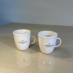 Starbucks espresso teacups