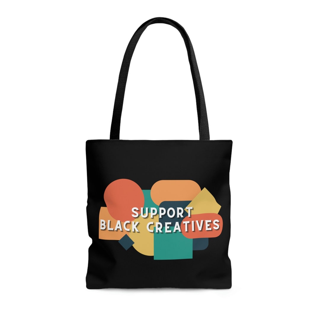 Black Owned Tote Bags
 Support Black Creatives Tote Bag Black Owned Tote Bag Melanin Tote