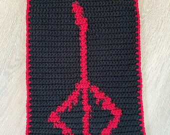 Bloodborne - The Hunter’s Mark Crochet Tapestry