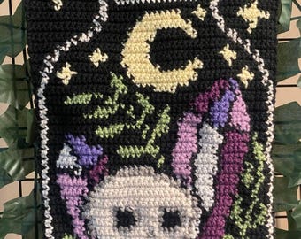 Spell Jar Crochet Tapestry - Large