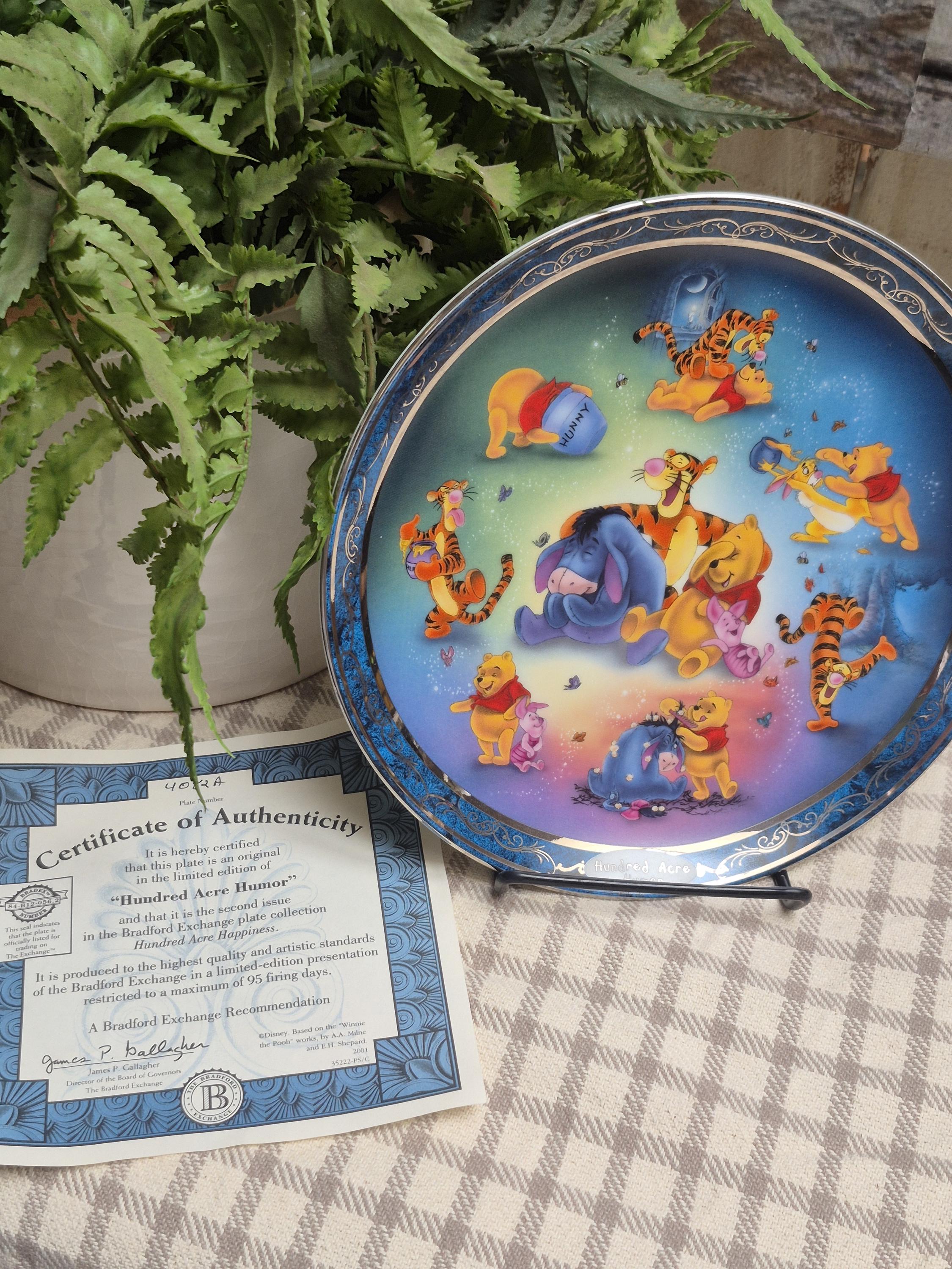Bradford Exchange Plates Winnie the Pooh - Etsy