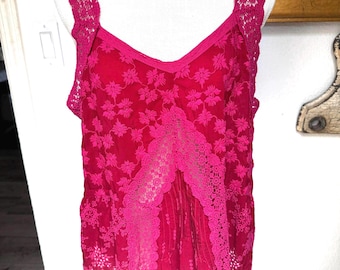 Johnny Was Pink Summer Blouse's