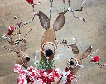 Reindeer on a Stick