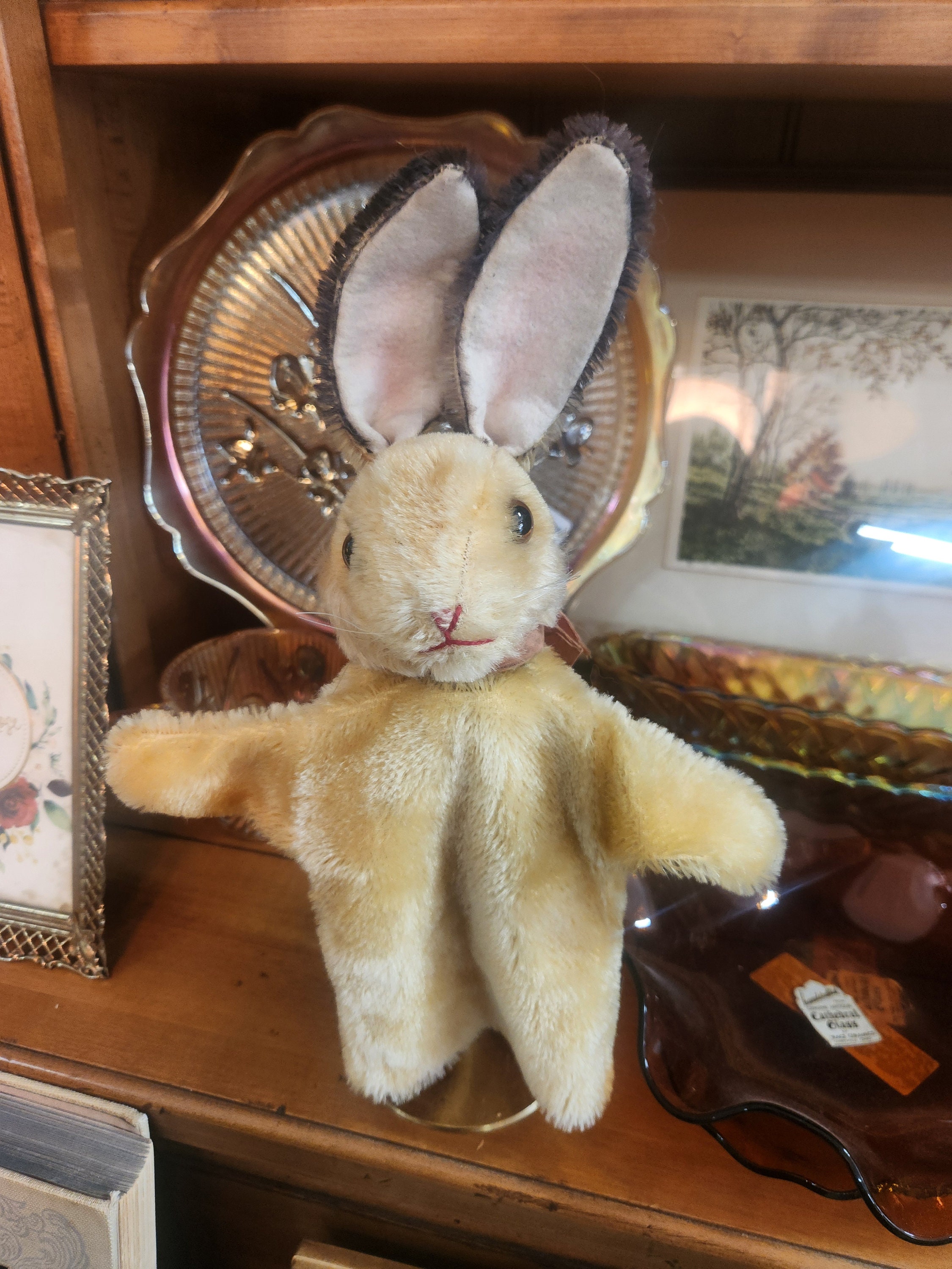 Steiff Bunny Hand Puppet - Etsy