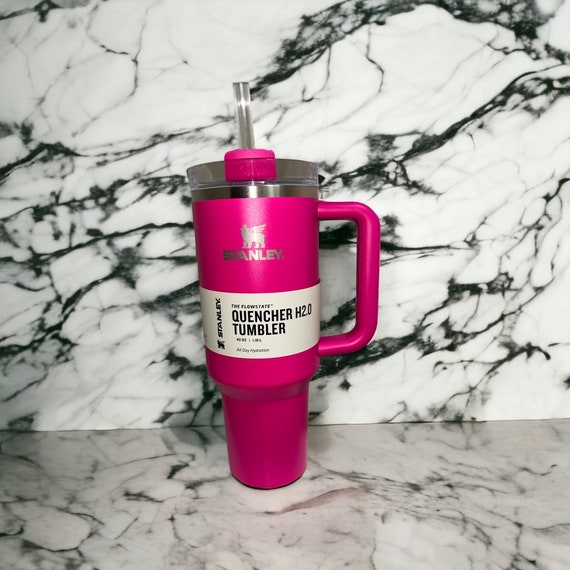 We finally have a hot PINK 💖 #stanleytumbler #stanleycup #hotpinkstan, pink stanley cup