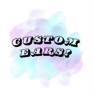 Custom Disney Mouse Ears | Handmade Personalized Minnie Ears | Unique Park Outfits & Gifts