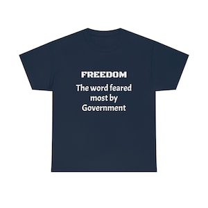 Freedom: word feared most by Government