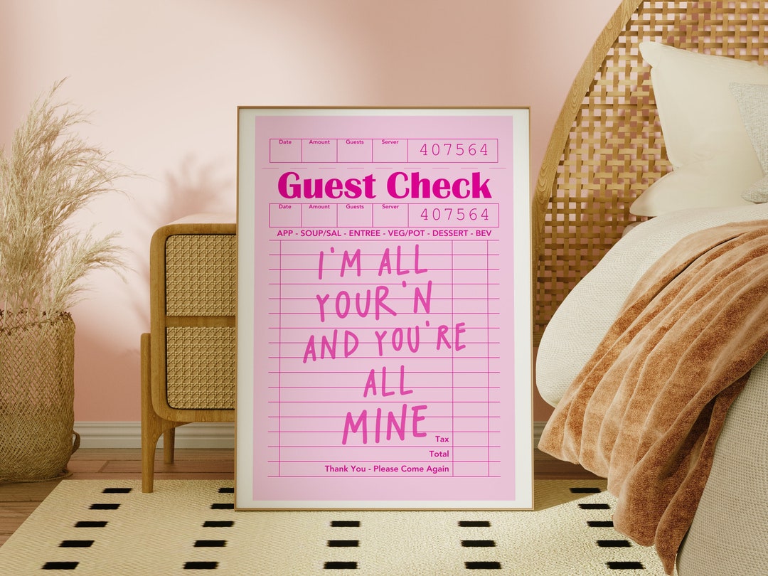 Tyler Childers Wall Art Printable, All Your'n Tyler Childers Lyrics Art