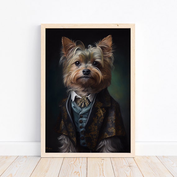 Yorkie dressed up 2025
