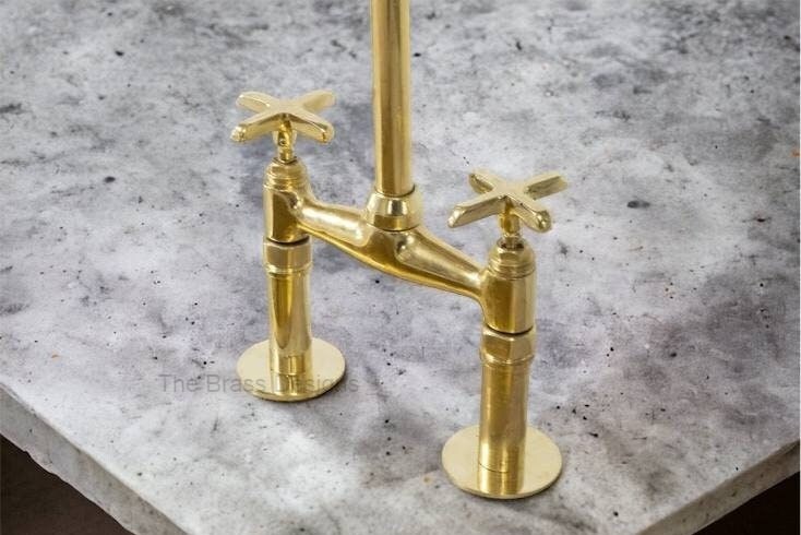 UNLACQUERED BRASS FAUCETS