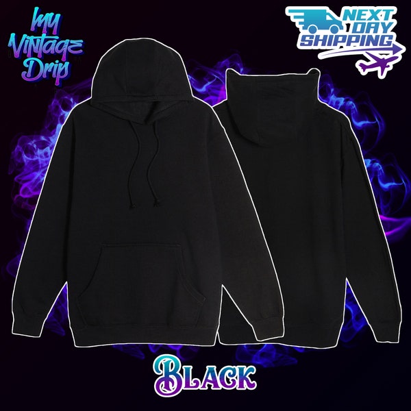 Heavyweight blank hoodies Clearance