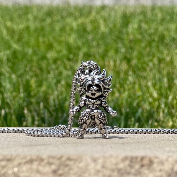 Dragon Ball Broly Necklace Etsy UK