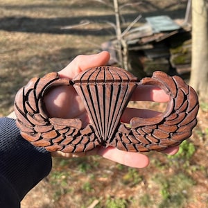 Wooden Airborne Wings