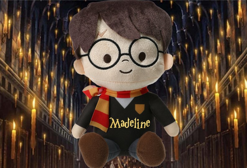 Custom Harry Potter Plushie, Harry Potter Toy, Personalized Harry