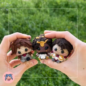 Jayce, Mel, Viktor Arcane Inspired Crochet Amigurumi FanArt - Cute Gift for Gamers & Collectors