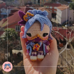 SG Handmade Shadowblade Assassin Amigurumi Doll - Ninja Gift for Gamers & Collectors