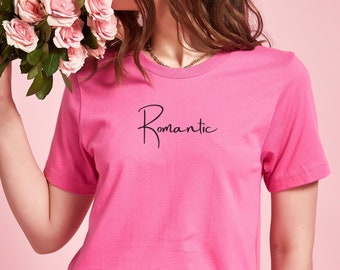 Romantic Short Sleeve Tee Shirt Valentine's Day