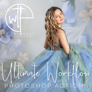 WTFotografy - ULTIMATE WORKFLOW ACTION Over 30 Photoshop Actions with everything you need to edit an image start to finish