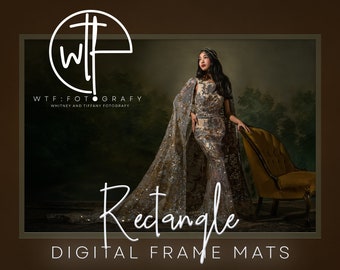 WTFotografy - Photography Competition 7 RECTANGLE Digital Frame Mats - Overlays