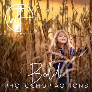 WTFotografy - BOLD ACTION Set - 12 Photoshop One-Click Actions