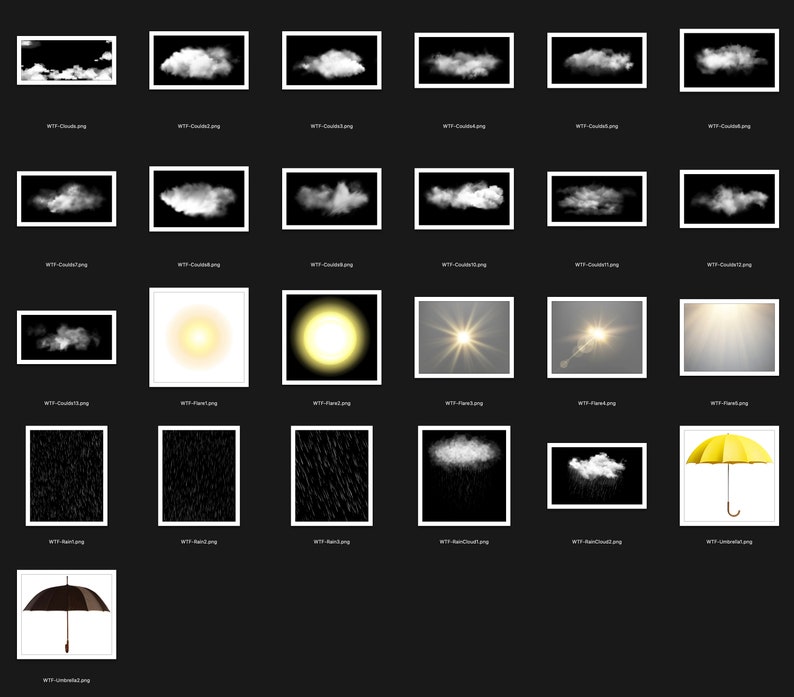 Wtfotografy the SPRING OVERLAY Collection 82 Items 39 Animal, 16 Floral ...