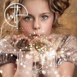 WTFotografy - THE GLITTER COLLECTION 12 Photoshop Actions, 18 Photoshop Brushes and 94 Overlays