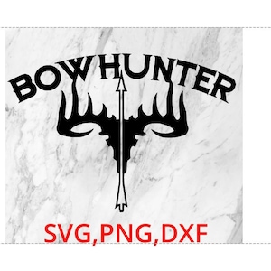 Bow Hunter Deer Elk Skull svg png dxf archivo digital. Caza al aire libre deporte deportes objetivo vida silvestre estilo de vida senderismo supervivencia flecha indio