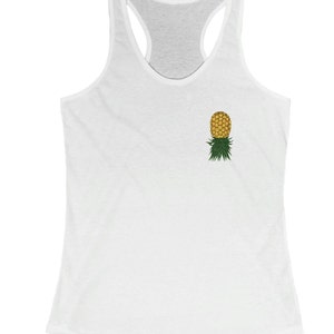 Top z ananasem do góry nogami, Top z ananasem, Top z żoną, Top z swingerem, Top z damskim tyłem typu racerback, Top w stylu lifestylowym