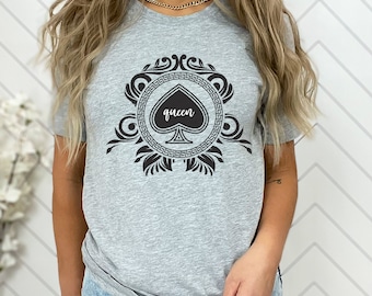 Queen of Spades Shirt, Hotwife Shirt, BBC Wife Lifestyle Shirt