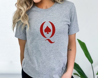 Queen of Spades shirt for hotwife tshirt for QOS gift for wife bbc lover tee for interacial couple apparel for bnwo teeshirt for cuckhold