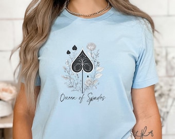 Queen of Spades tshirt for hotwife shirt for QOS wife gift for bbc lover apparel for swinger wife for qos magnet tee for naughty wife tshirt