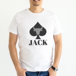 Jack of Spades shirt for sissy t-shirt for bbc lover tshirt for black magnet tee for him black bull lover for naughty teeshirt for bottom