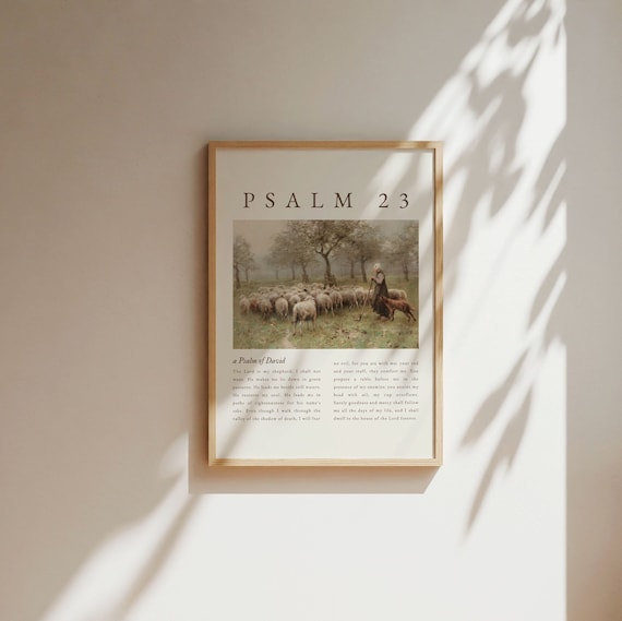 Psalms 23 {Wall Tapestry} Psalms 23 {Wall Tapestry}