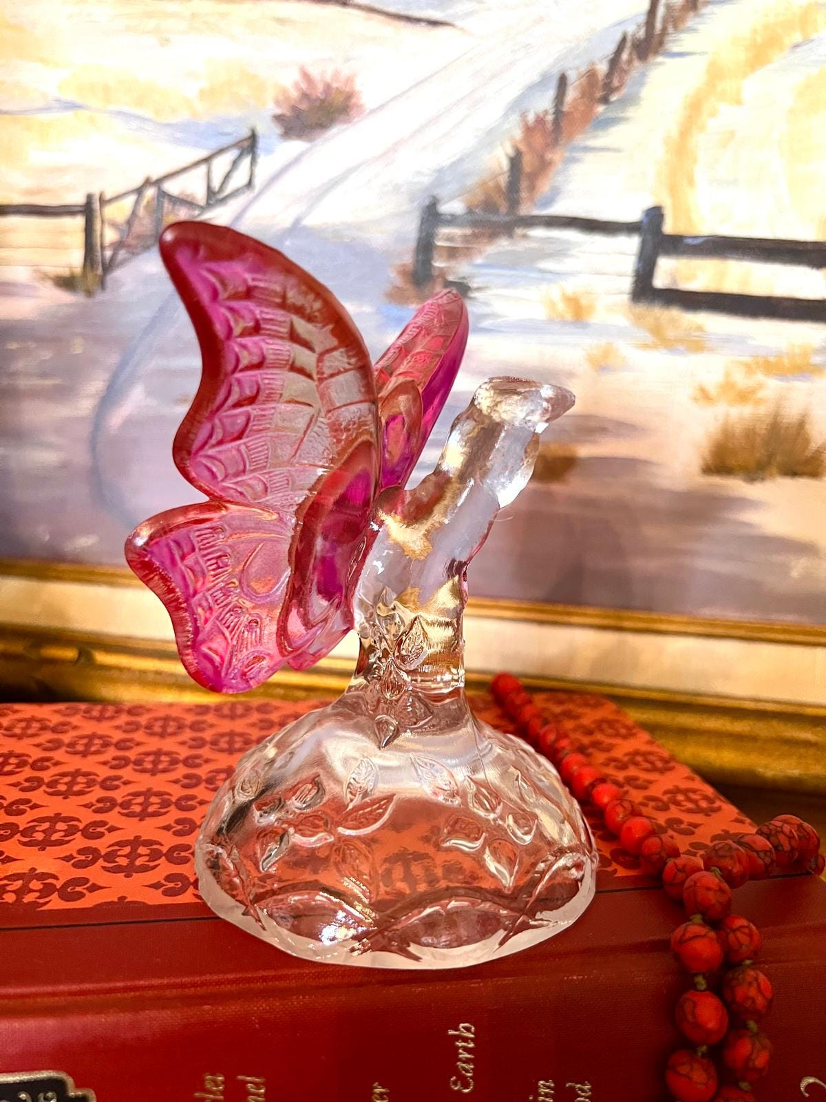 Fenton Butterfly - Etsy