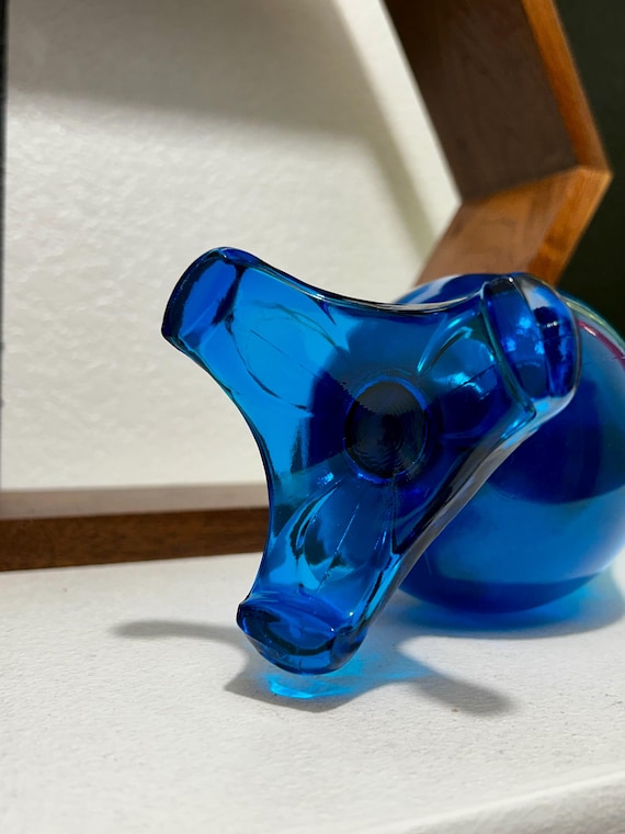 ヴィンテージ ミッドセンチュリー バイキング ガラス スイング花瓶