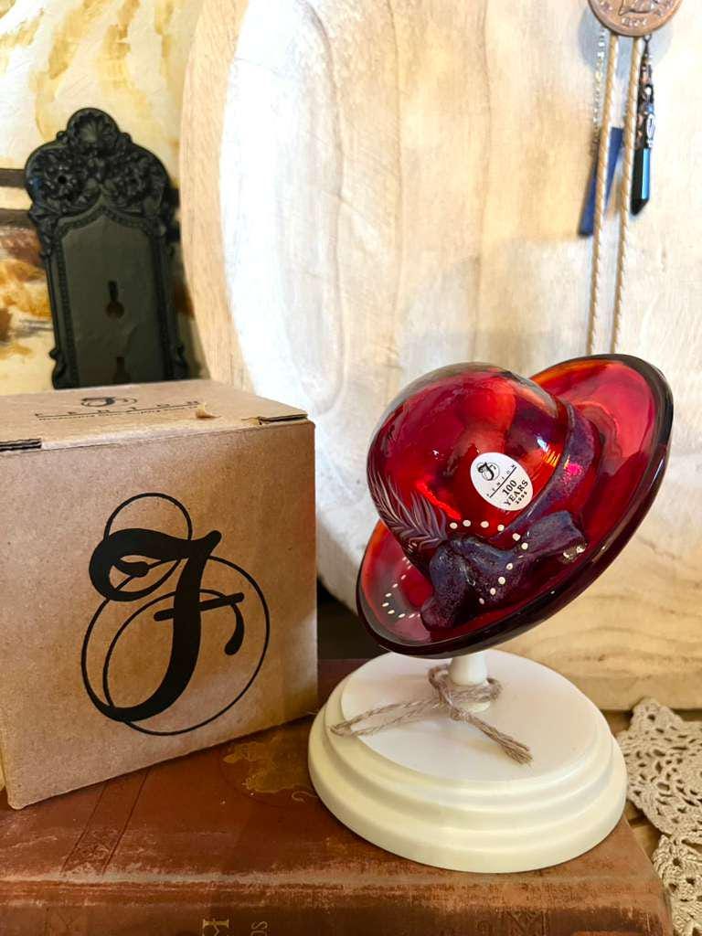 Fenton 100th Anniversary Glass - Etsy