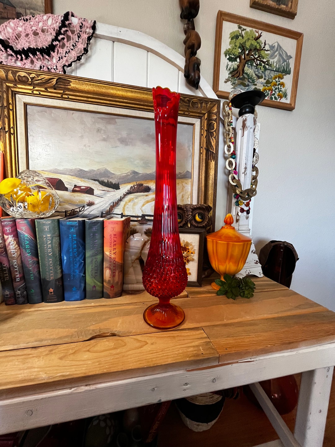 Vintage Fenton 22-1/2
